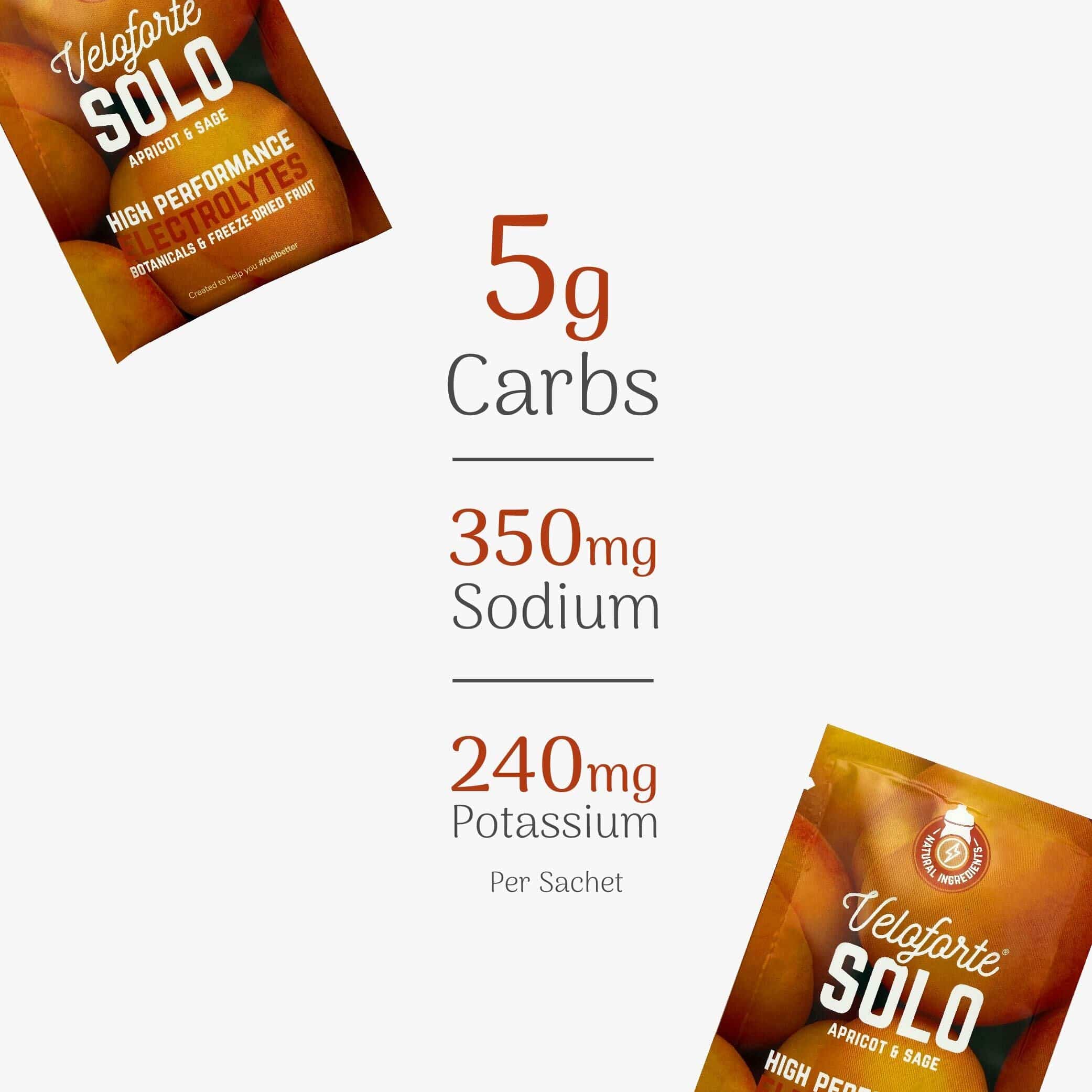 Veloforte Electrolyte Powders Solo Electrolyte Powder