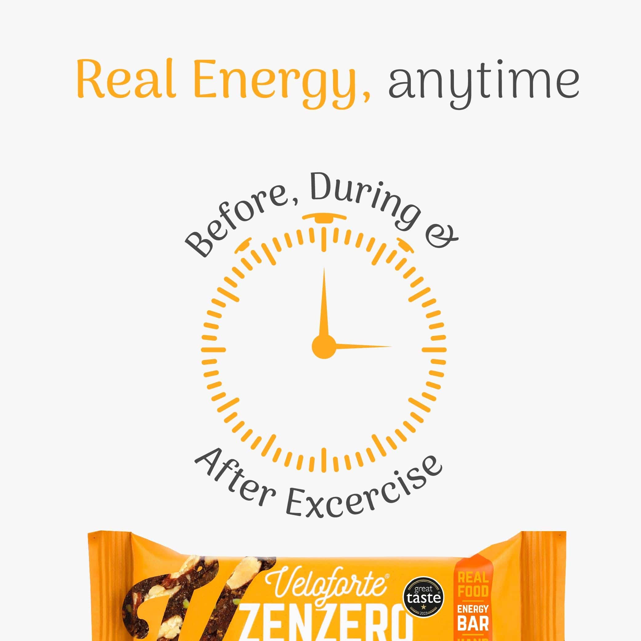 Veloforte Energy Bars Zenzero Energy Bar
