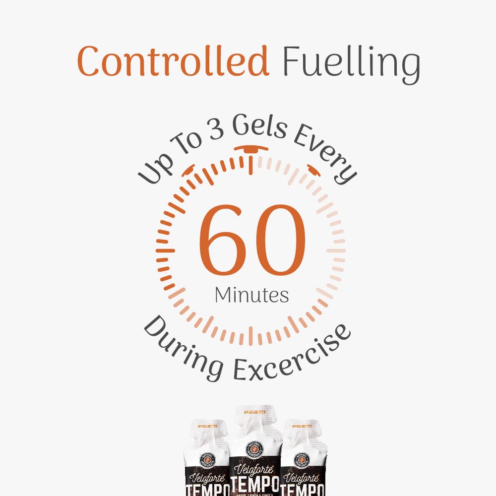 Veloforte Energy Gels Tempo - Natural Energy Gel
