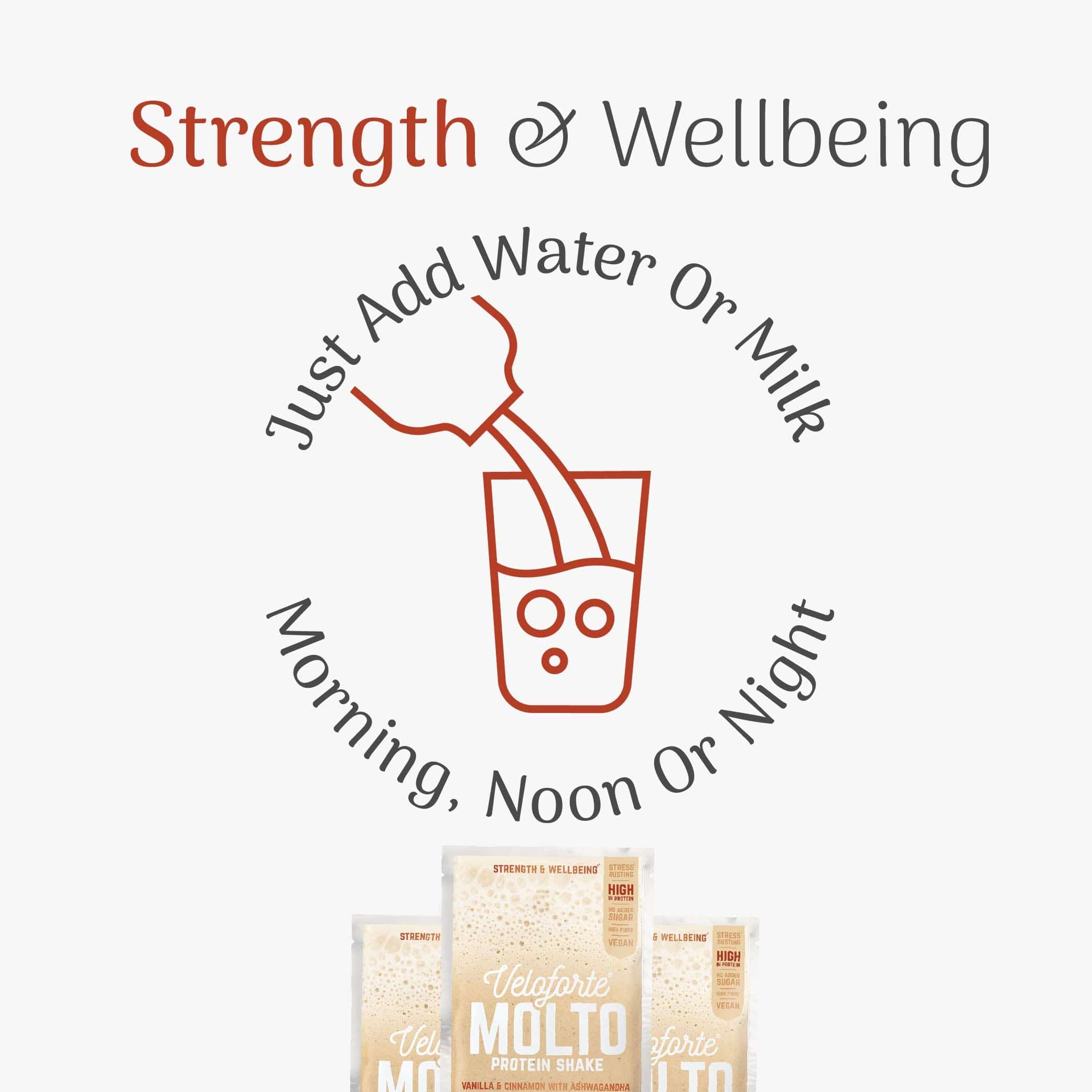 Veloforte High Protein Powders Molto High Protein Powder