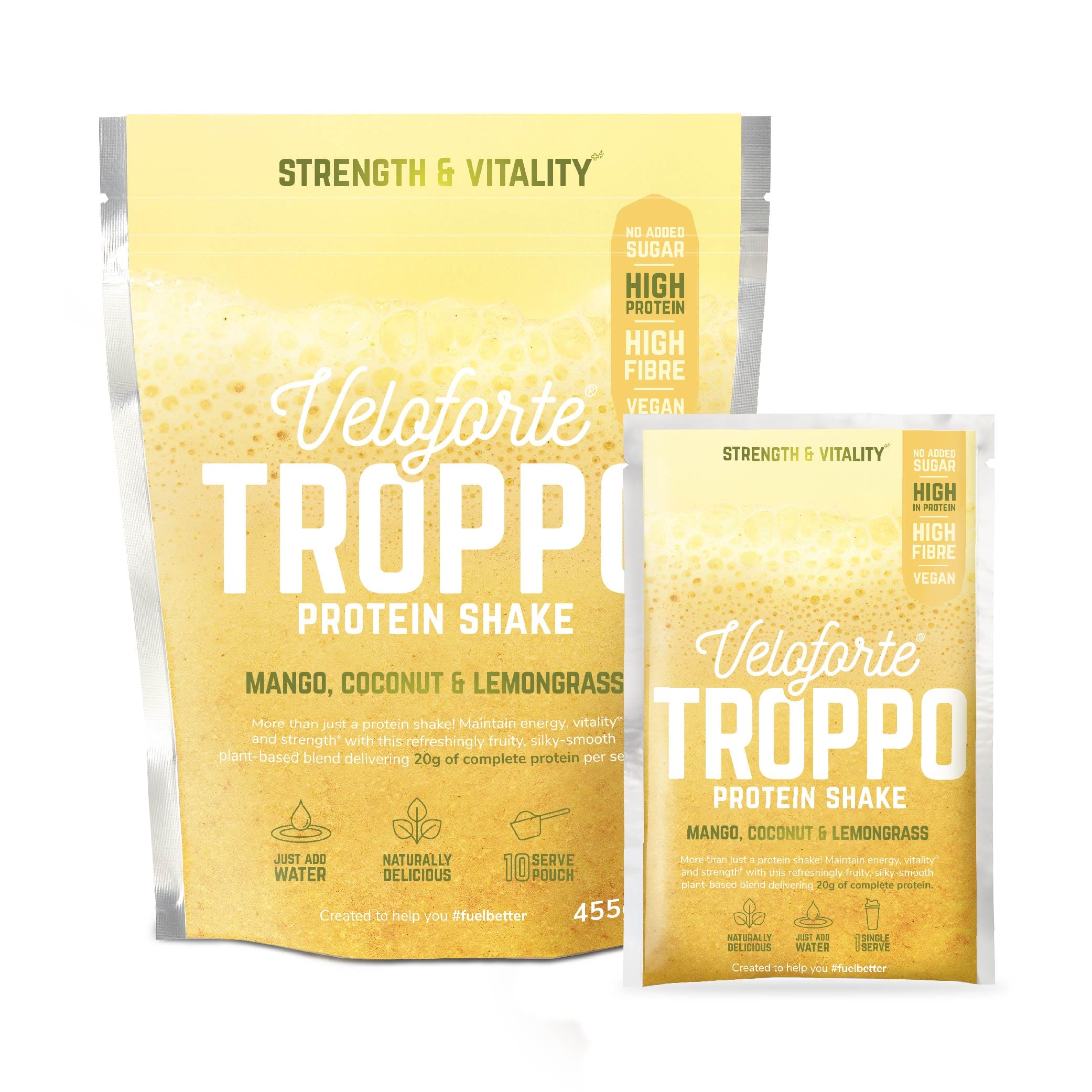 Veloforte High Protein Powders Troppo High Protein Powder
