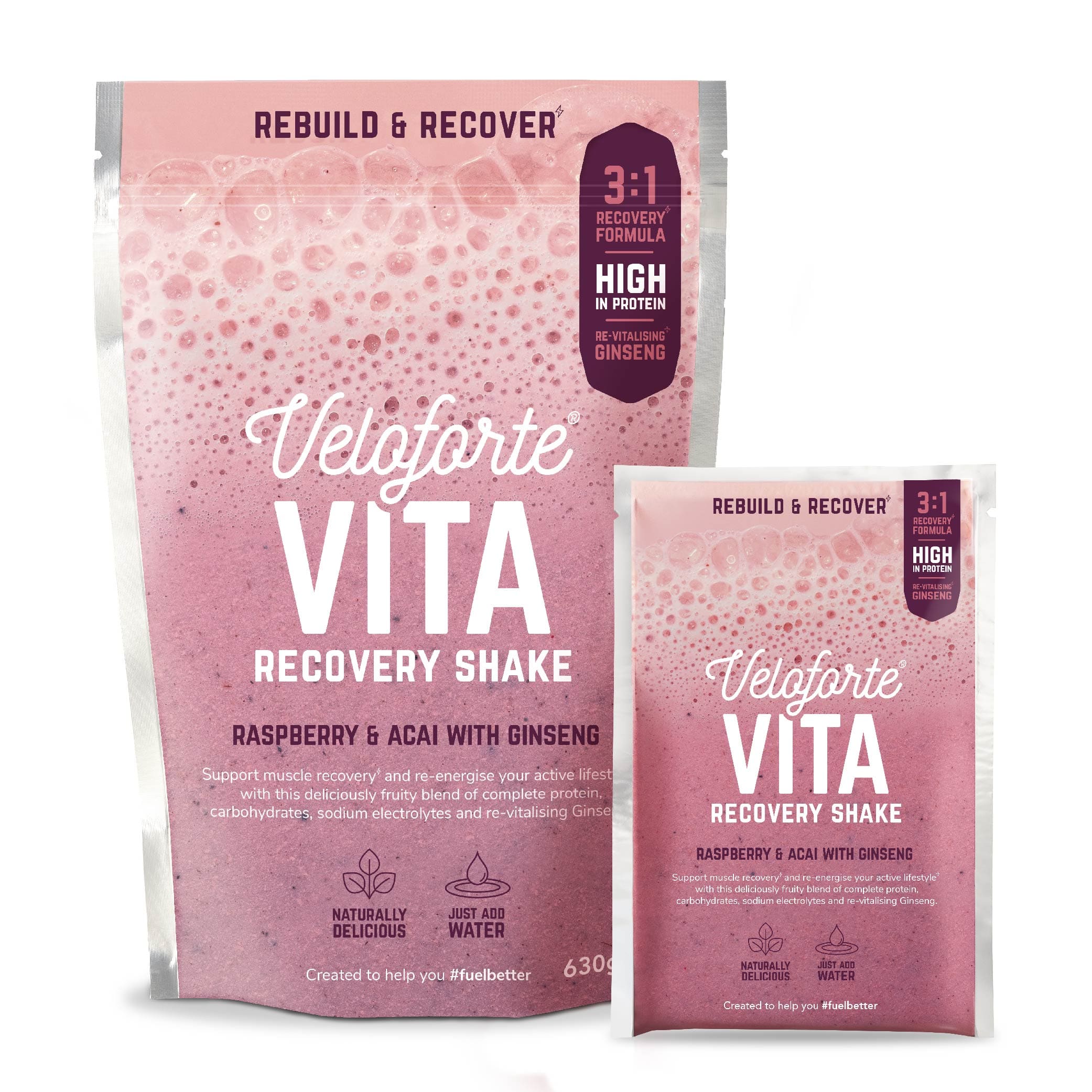 Veloforte Recovery Protein Powders Vita Recovery Protein Powder