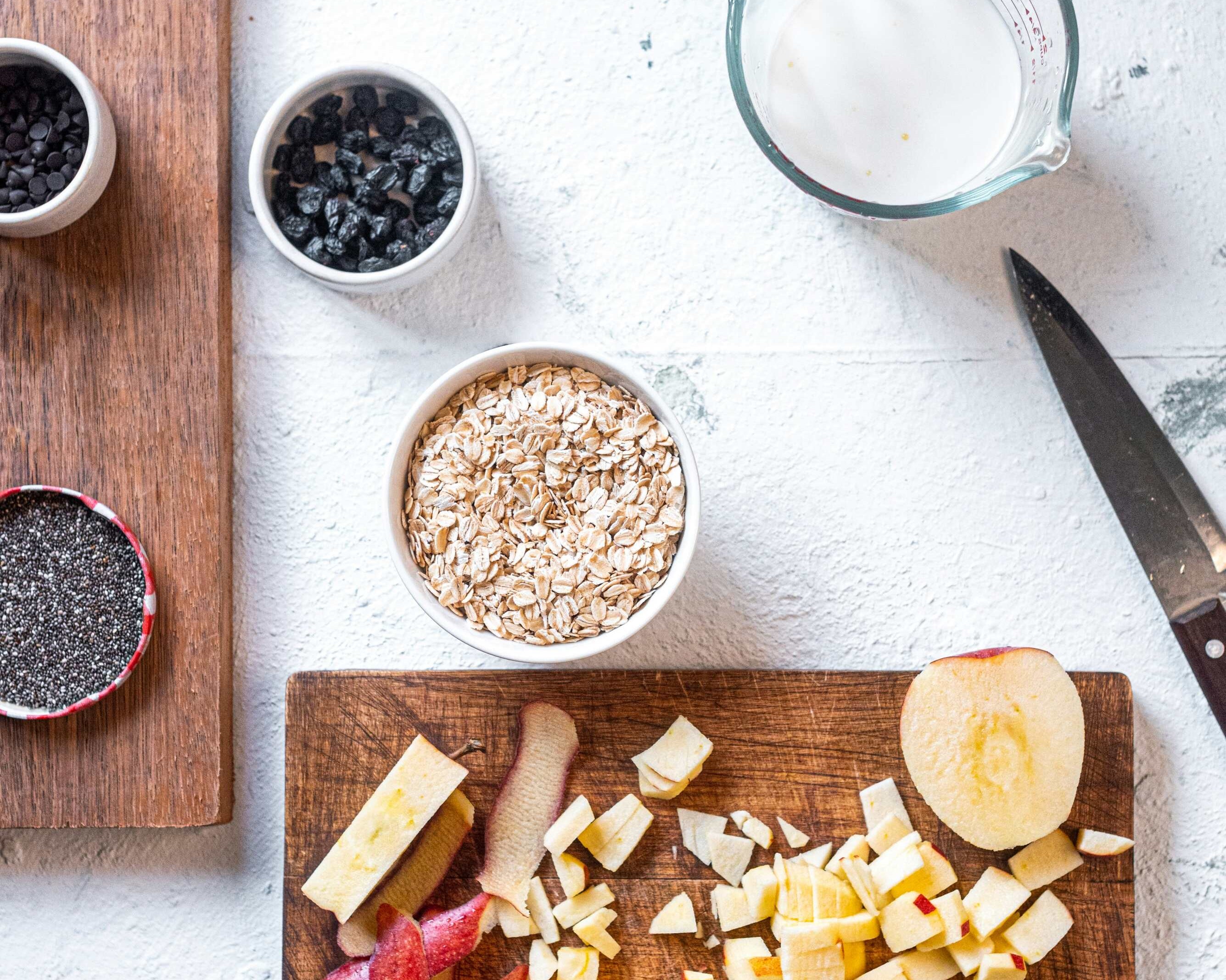 Image of Overnight Oats being prepared