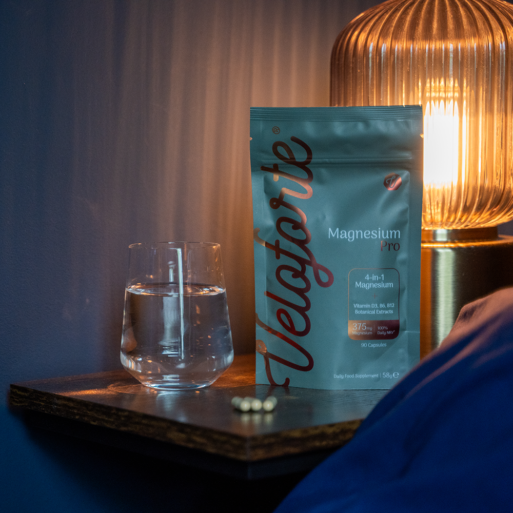 woman holding protein shaker