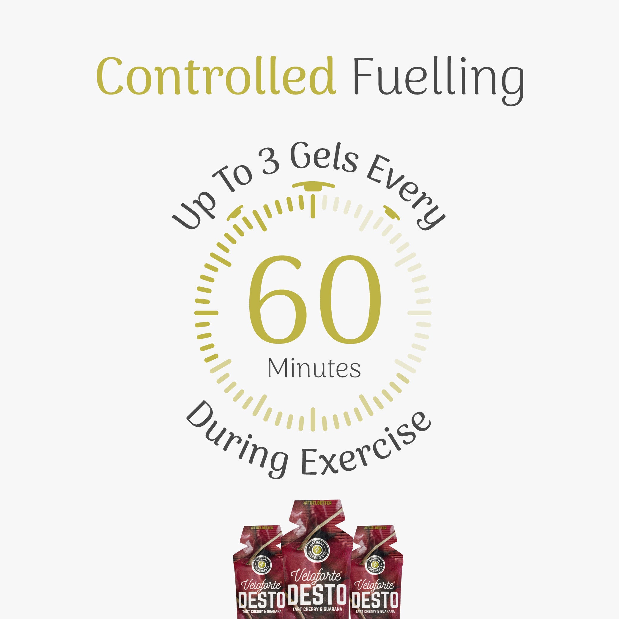 Desto - Natural Energy Gel with Caffeine