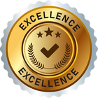 Gold excellence logo