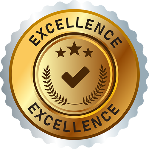 Gold excellence logo
