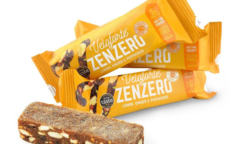 Veloforte Anytime Energy Bar 12 Zenzero Energy Bar EU