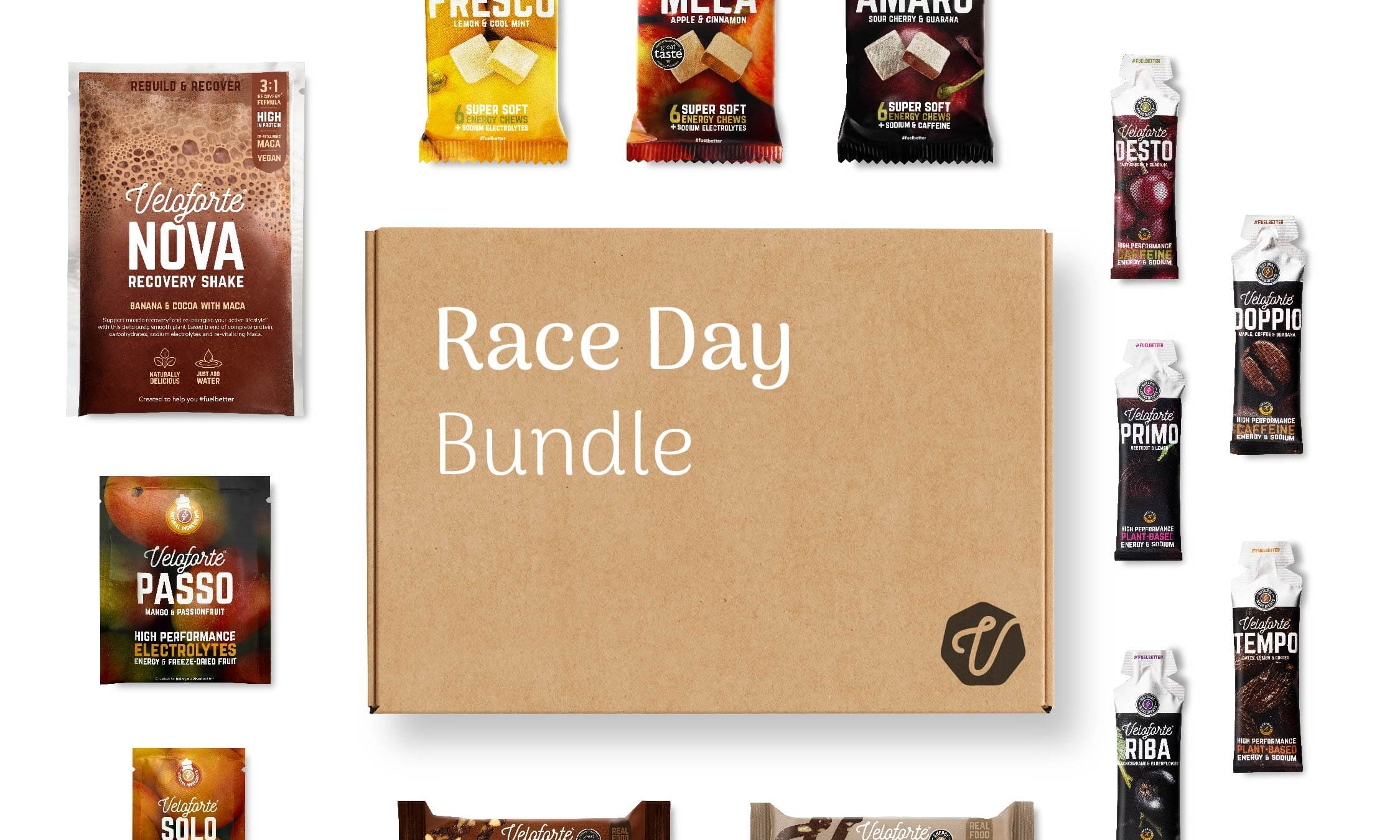 Veloforte Bundles 17 Items Race Day Bundle