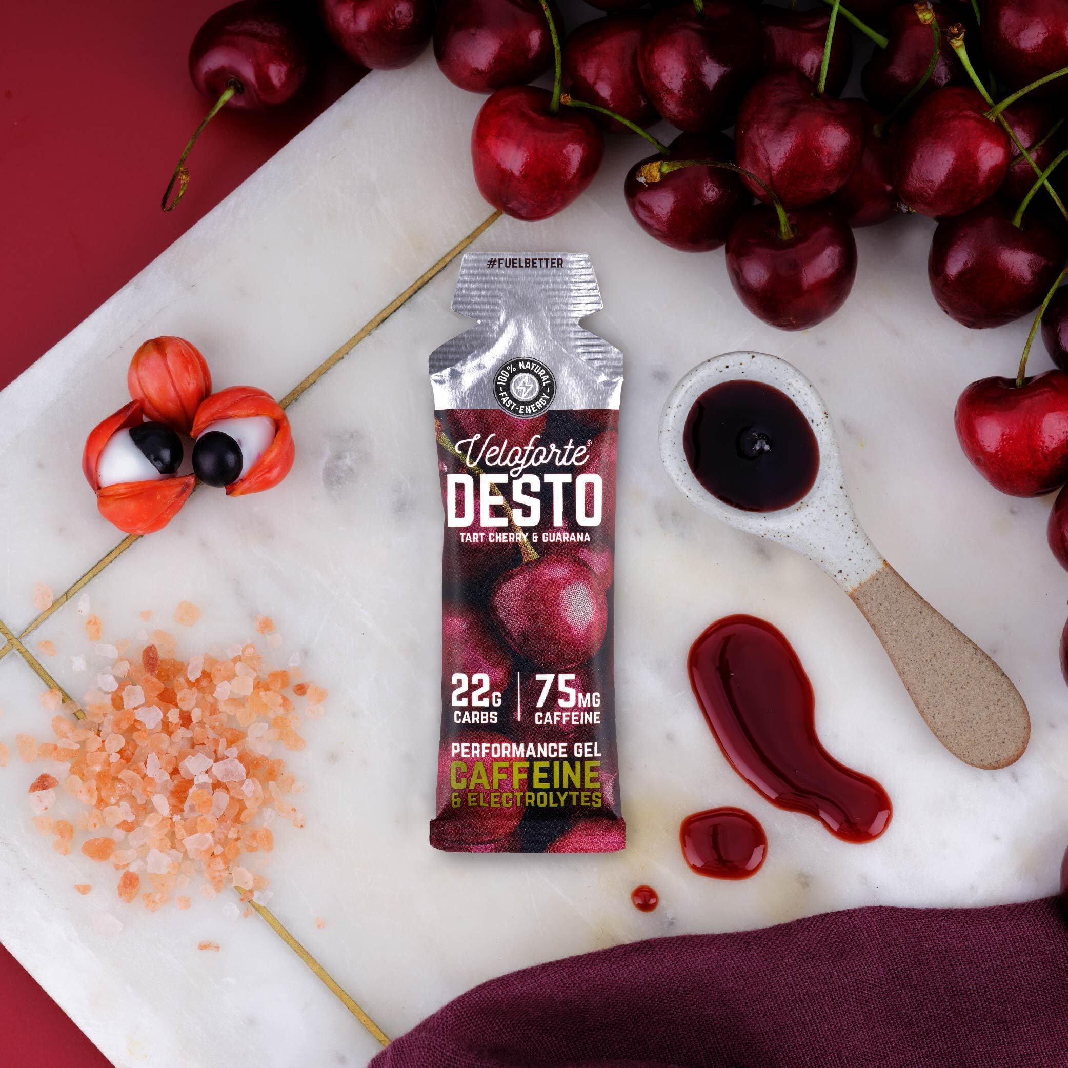 Veloforte Desto Natural Energy Gel with caffeine