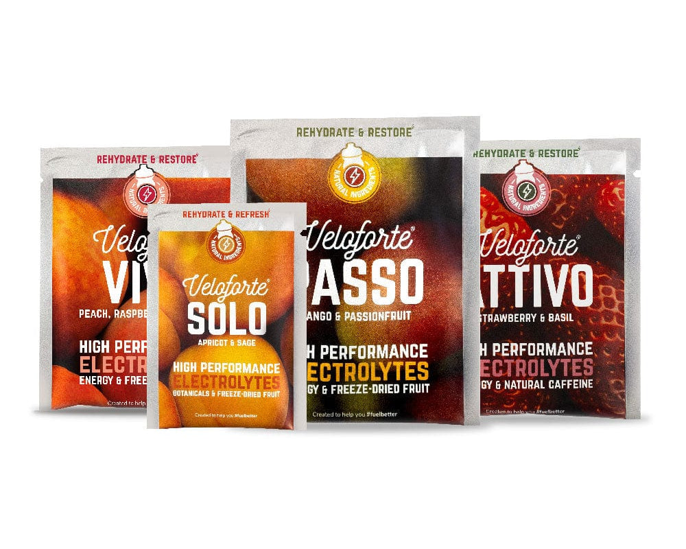 Veloforte Electrolyte Powders 12 Mixed Electrolyte Powders EU