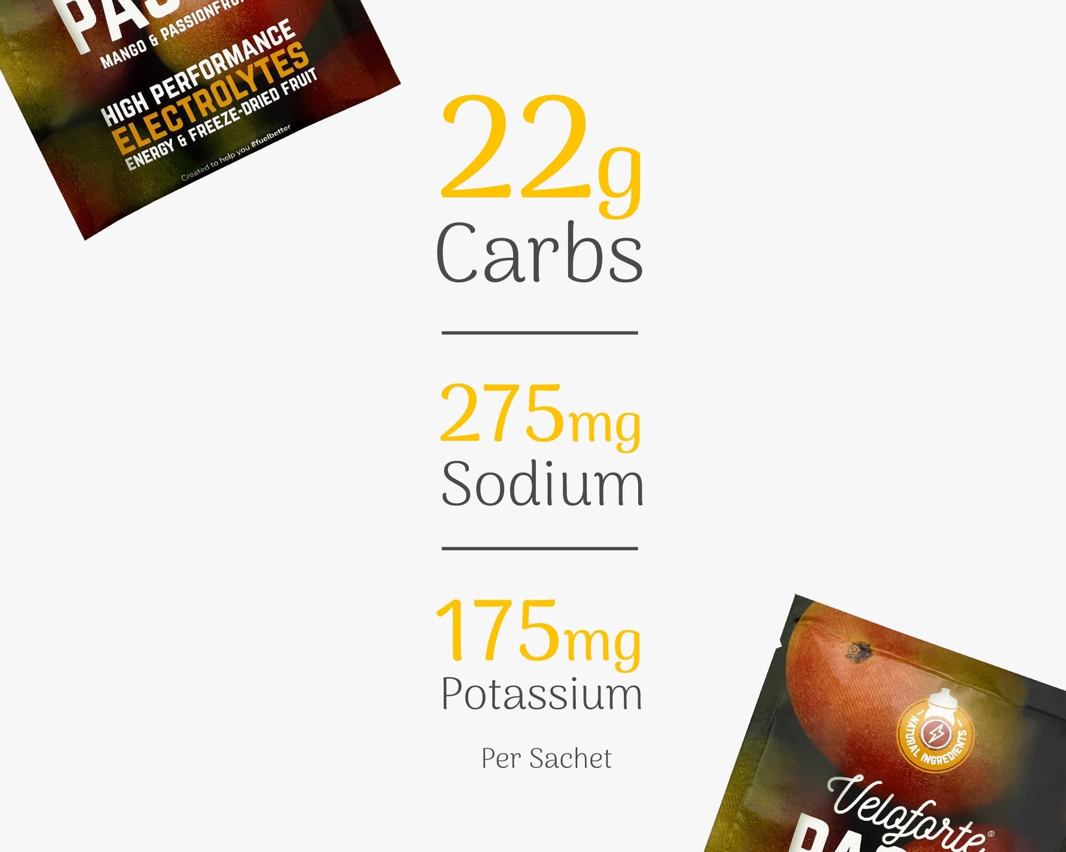 Veloforte Electrolyte Powders Passo Electrolyte Powder