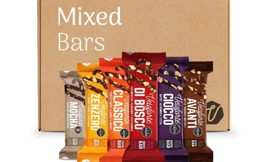 Veloforte Energy Bars 6 Mixed Energy & Protein Bars