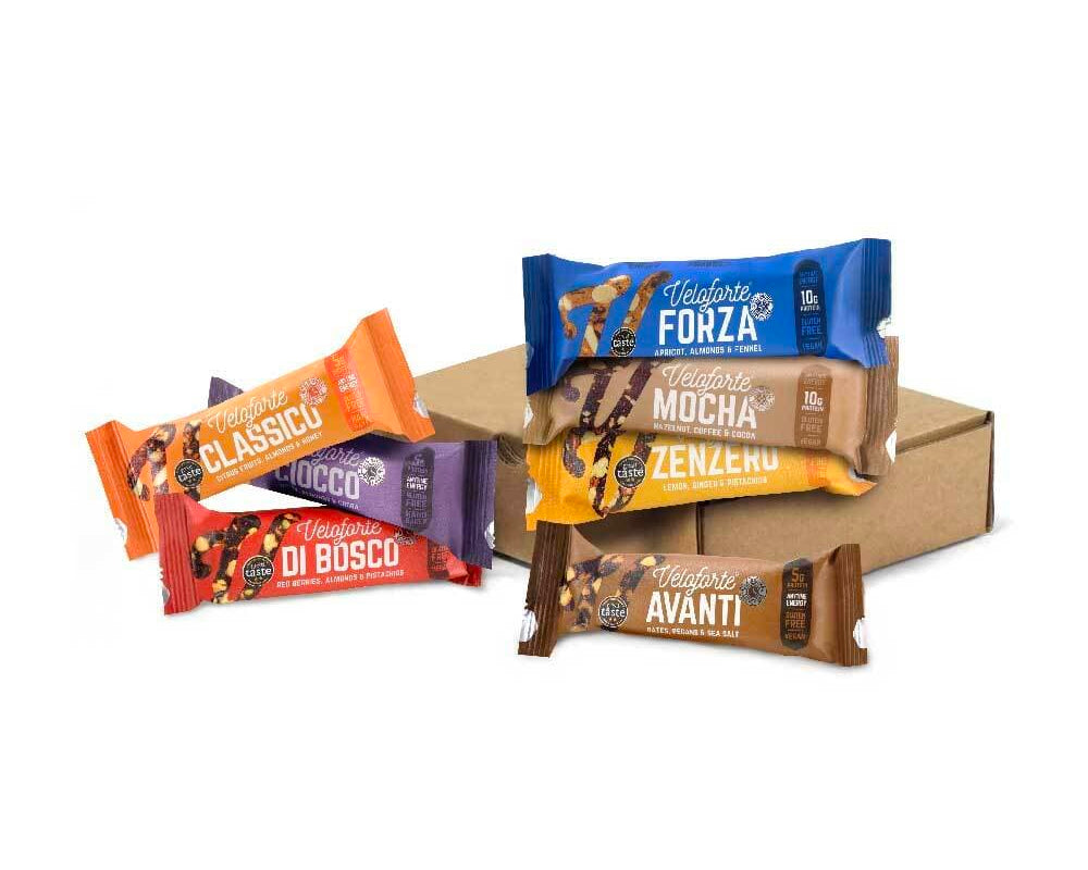 Veloforte Energy Bars 7 Mixed Energy & Protein Bars