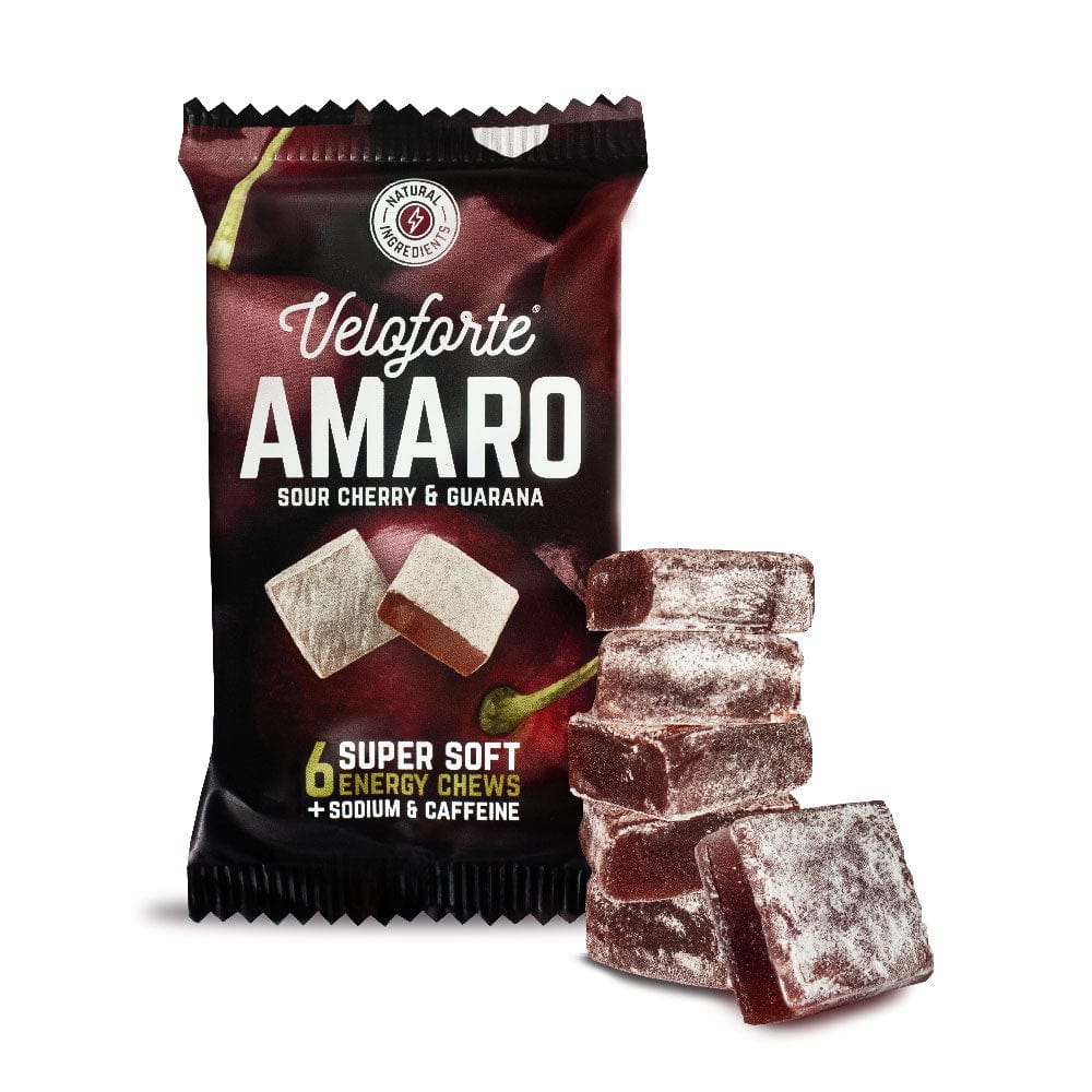 Veloforte Energy Chews 12 Amaro Energy Chews with Caffeine EU