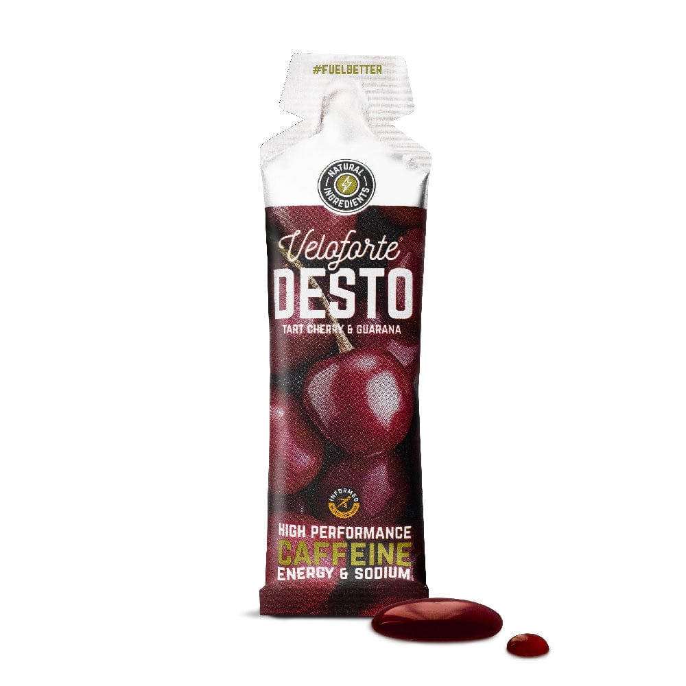 Veloforte Energy Gels 12 Desto Natural Energy Gel with Caffeine EU