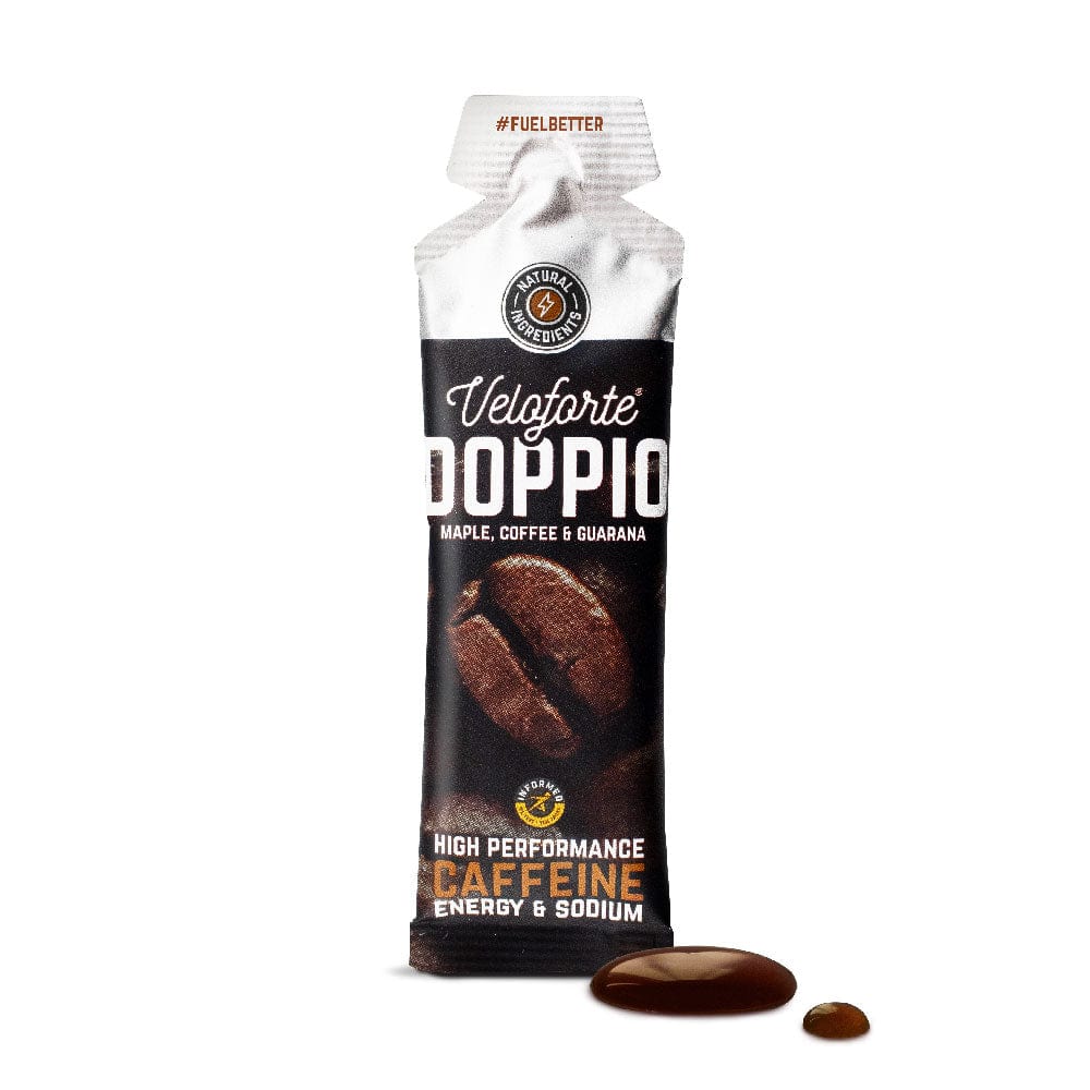 Veloforte Energy Gels Doppio – Natural Energy Gel with Caffeine