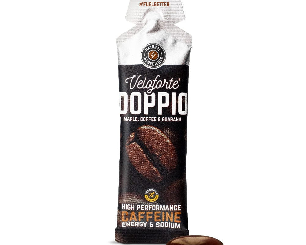 Veloforte Energy Gels Doppio – Natural Energy Gel with Caffeine