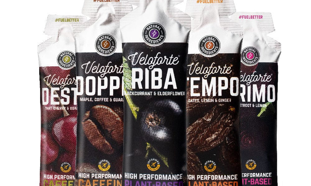 Mixed Natural Energy Gels | Veloforte