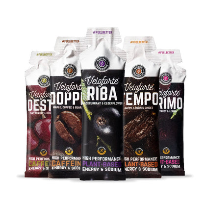 Mixed Natural Energy Gels | Veloforte