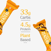 Veloforte Zenzero energy bar with nutritional information on a white background