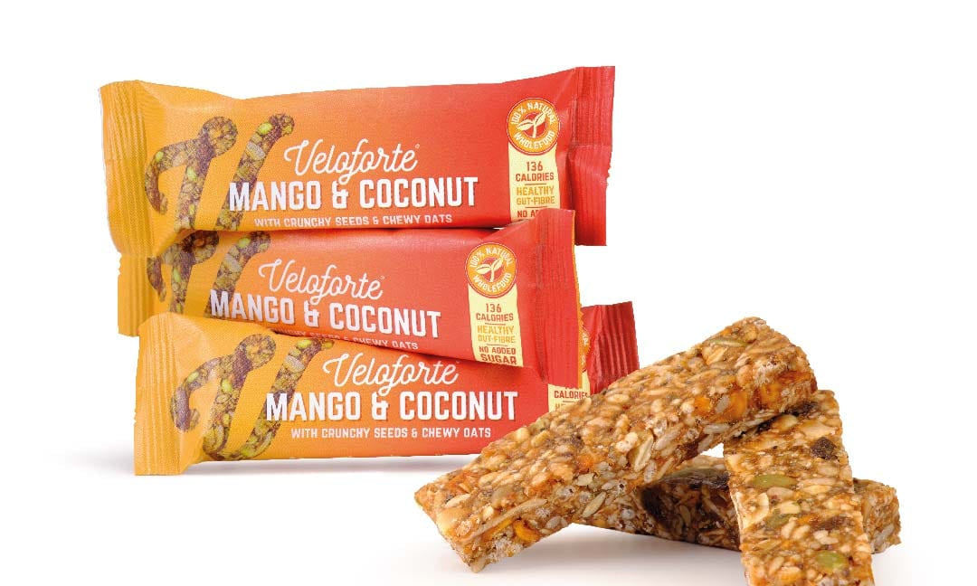 Veloforte Oat Snack Bars 12 Mango & Coconut EU