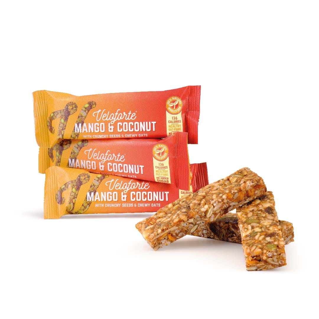 Veloforte Oat Snack Bars 12 Mango & Coconut EU