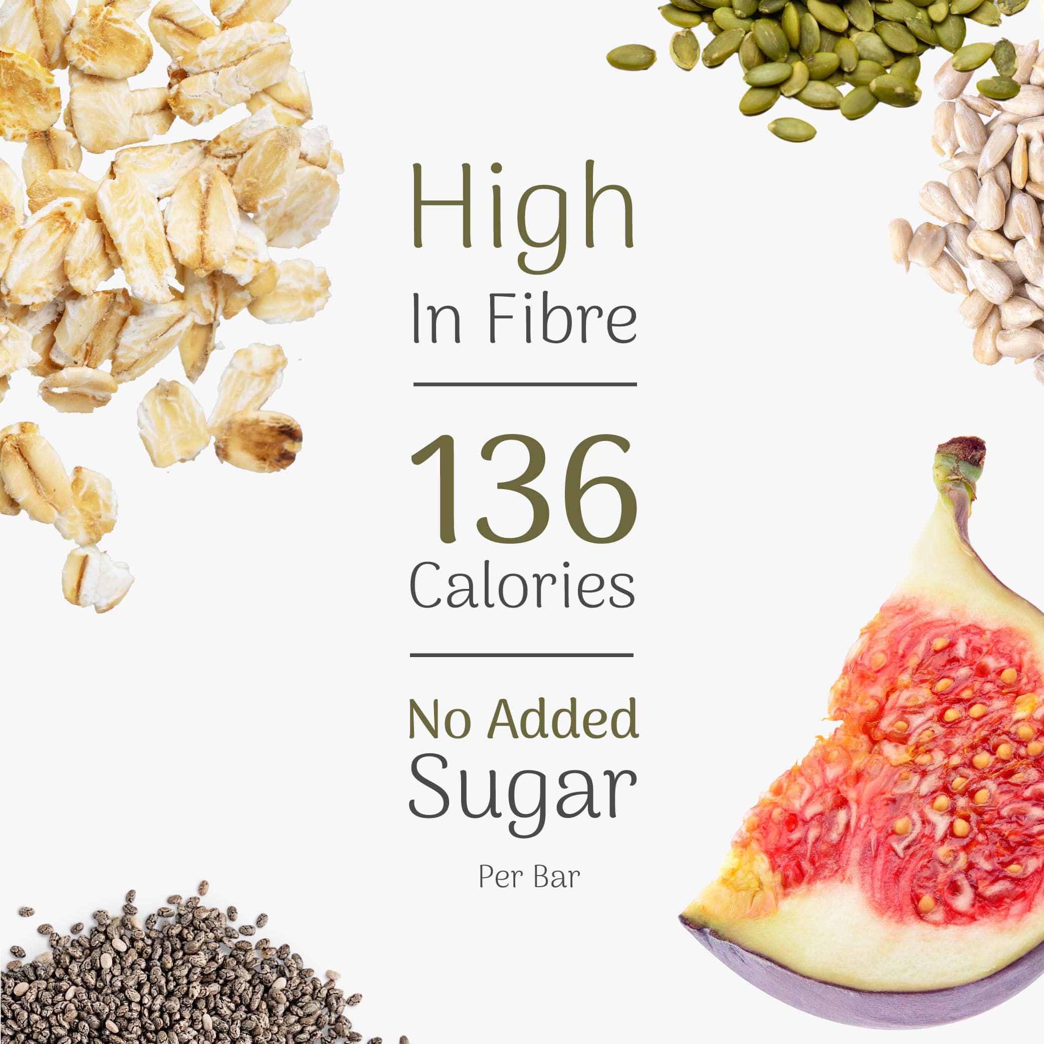 Veloforte Oat Snack Bars Figs & Oat Snack Bar