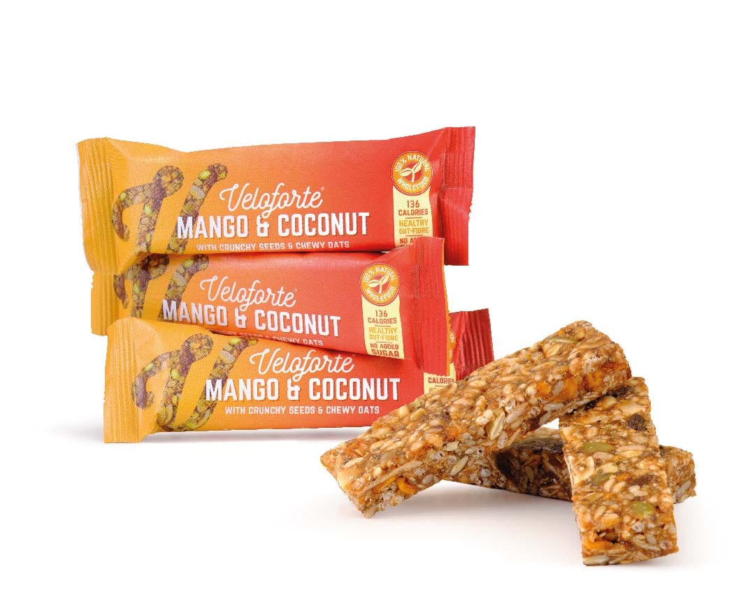 Veloforte Oat Snack Bars Mango and Coconut Oat Snack Bar