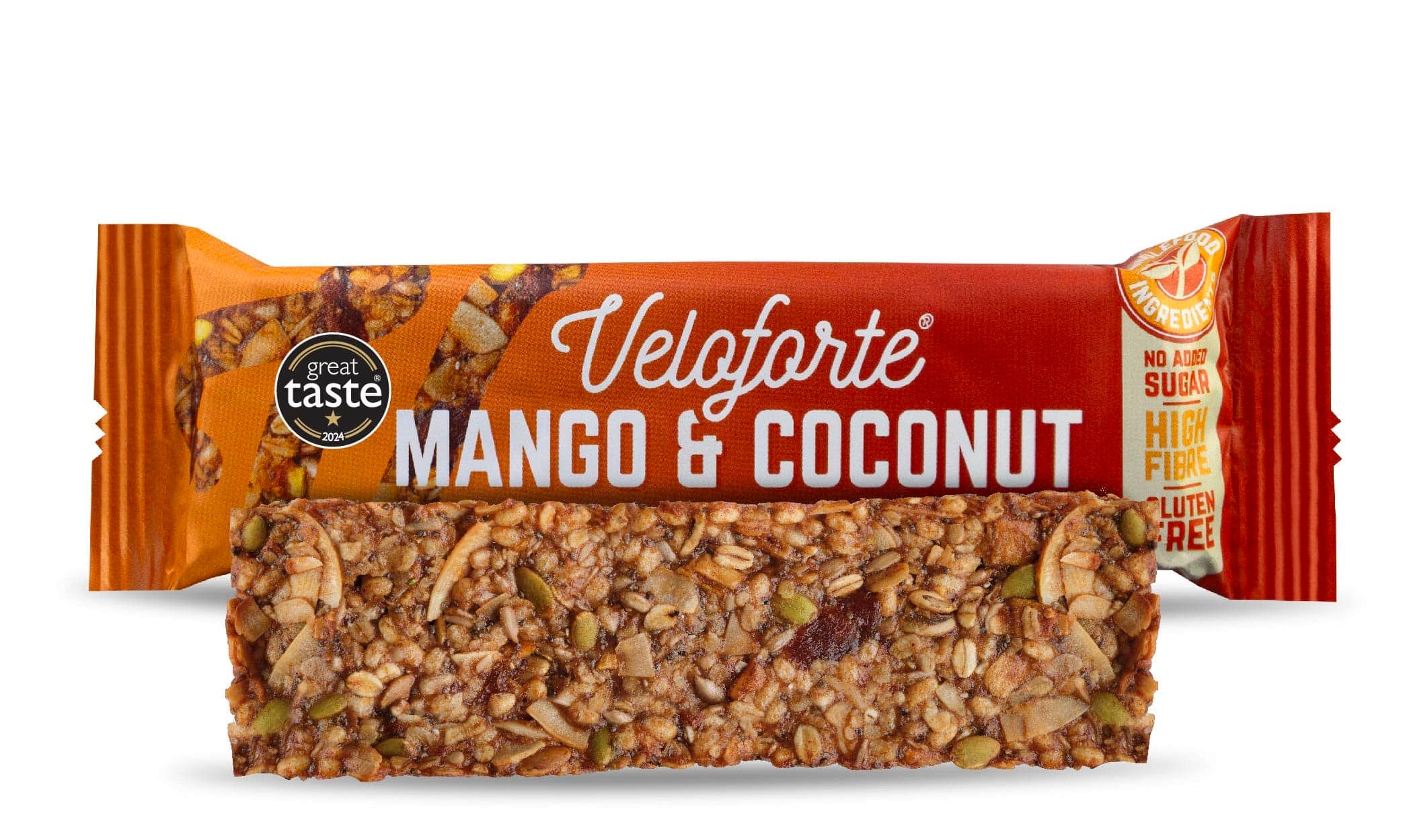 Veloforte Oat Snack Bars Mango & Coconut Oat Snack Bar