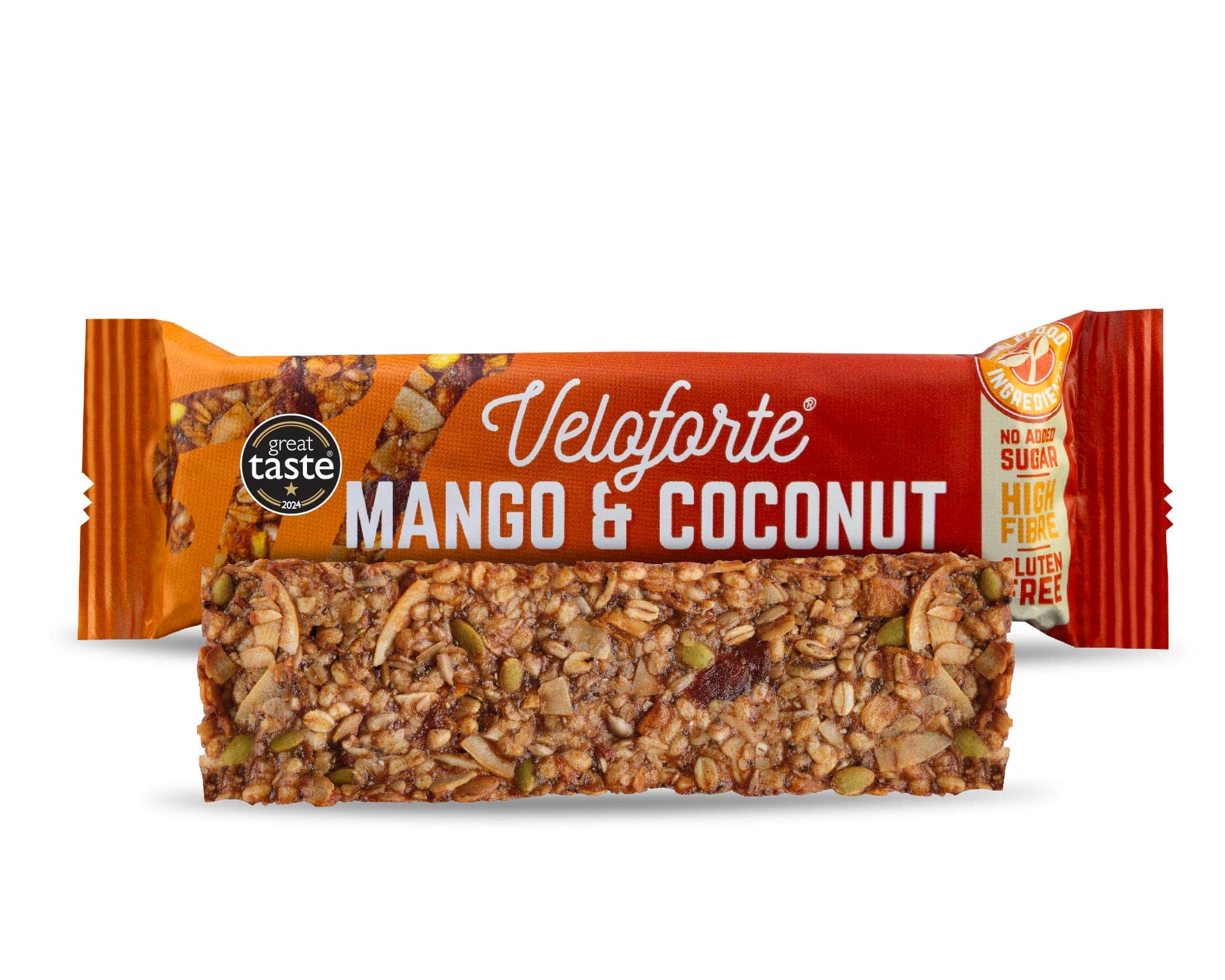Veloforte Oat Snack Bars Mango & Coconut Oat Snack Bar