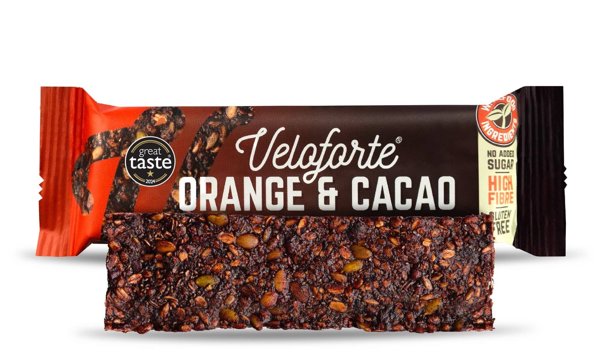 Veloforte Oat Snack Bars Orange & Cacao Oat Snack Bar