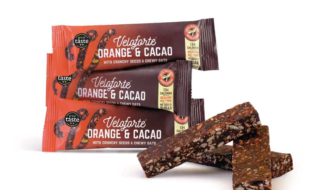 Veloforte Oat Snack Bars Orange & Cacao Oat Snack Bar