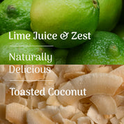 Veloforte Protein Bars Lime & Coconut High Protein Crunch Bar