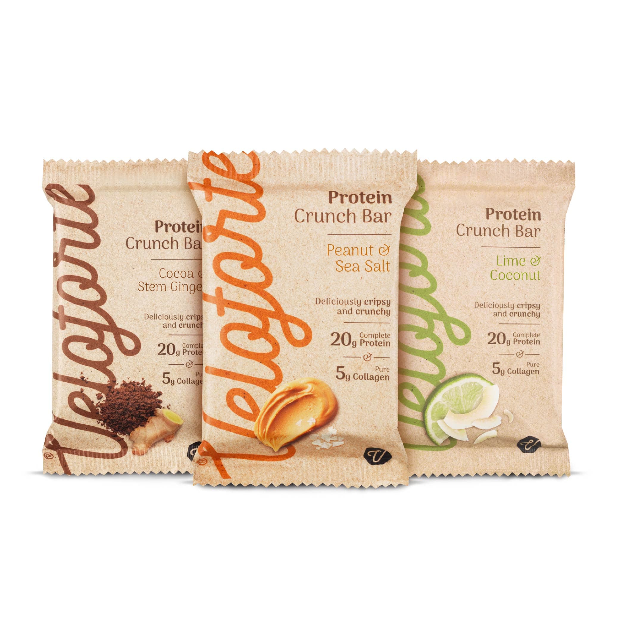 Veloforte Protein Bars Mixed High Protein Crunch Bars