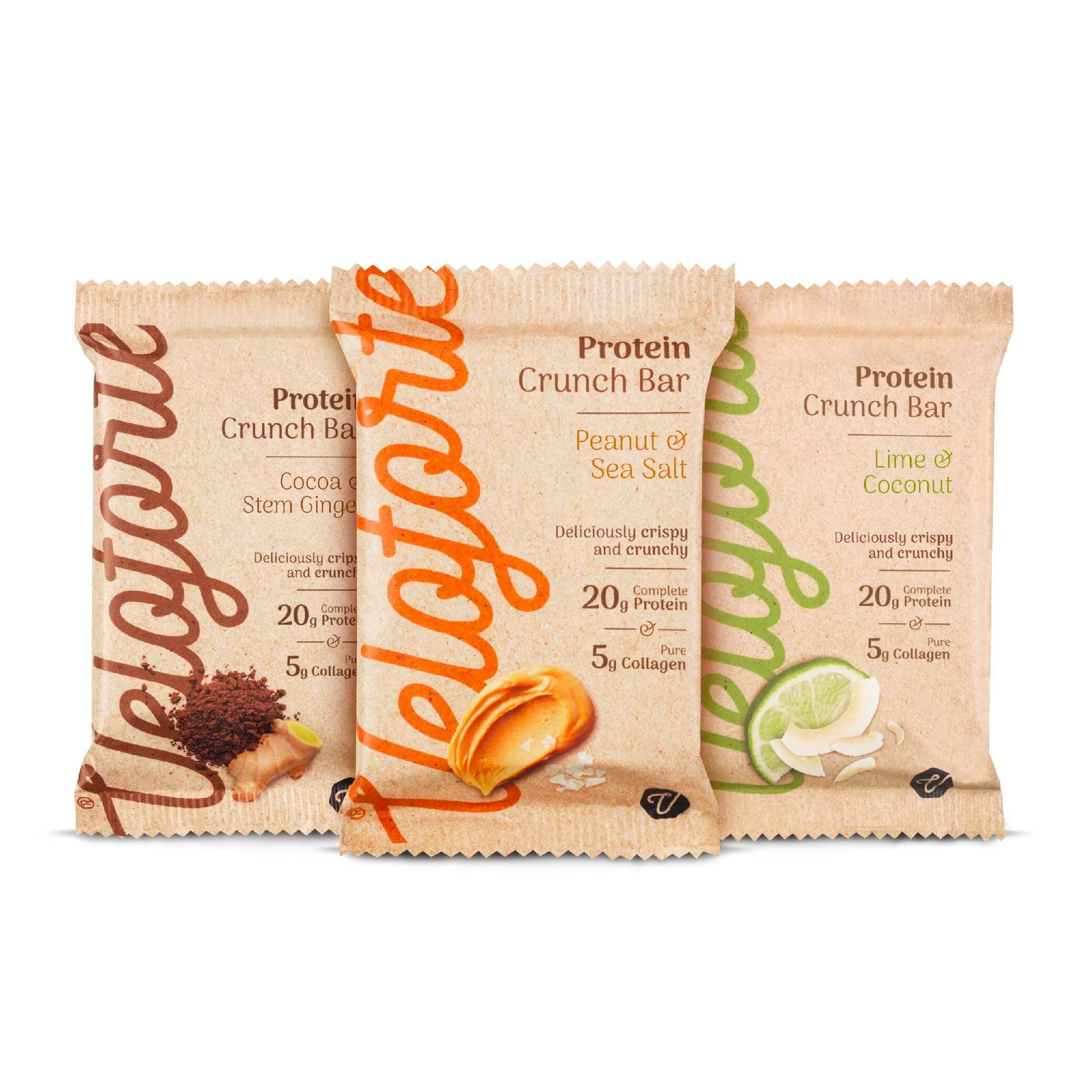 Veloforte Protein Bars Mixed High Protein Crunch Bars