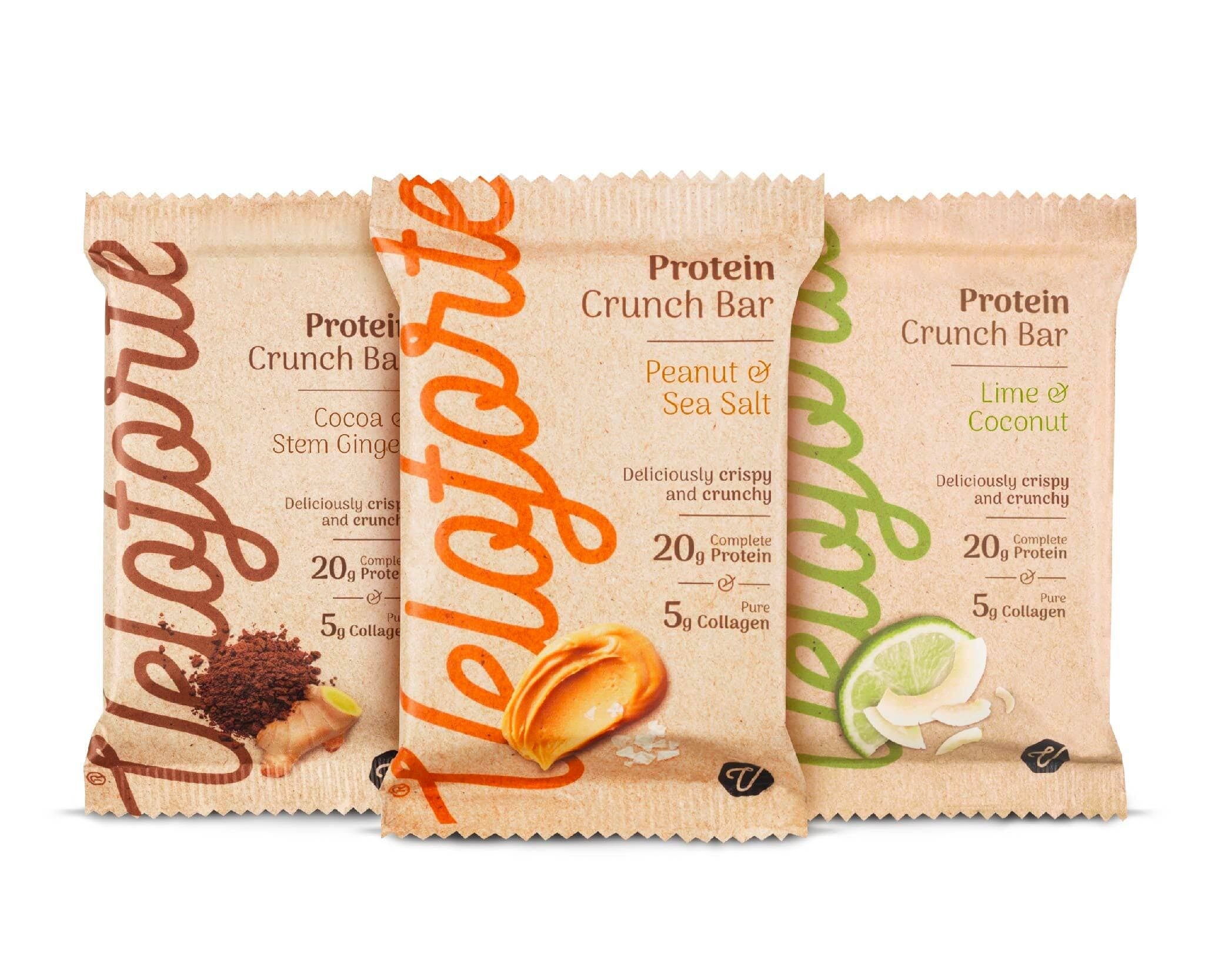 Veloforte Protein Bars Mixed High Protein Crunch Bars