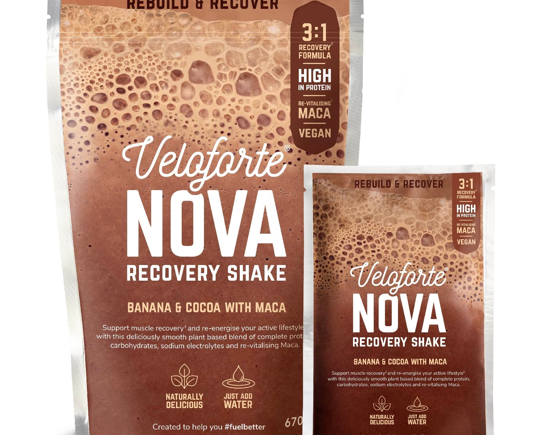 Veloforte Recovery Protein Powders Nova Recovery Protein Powder
