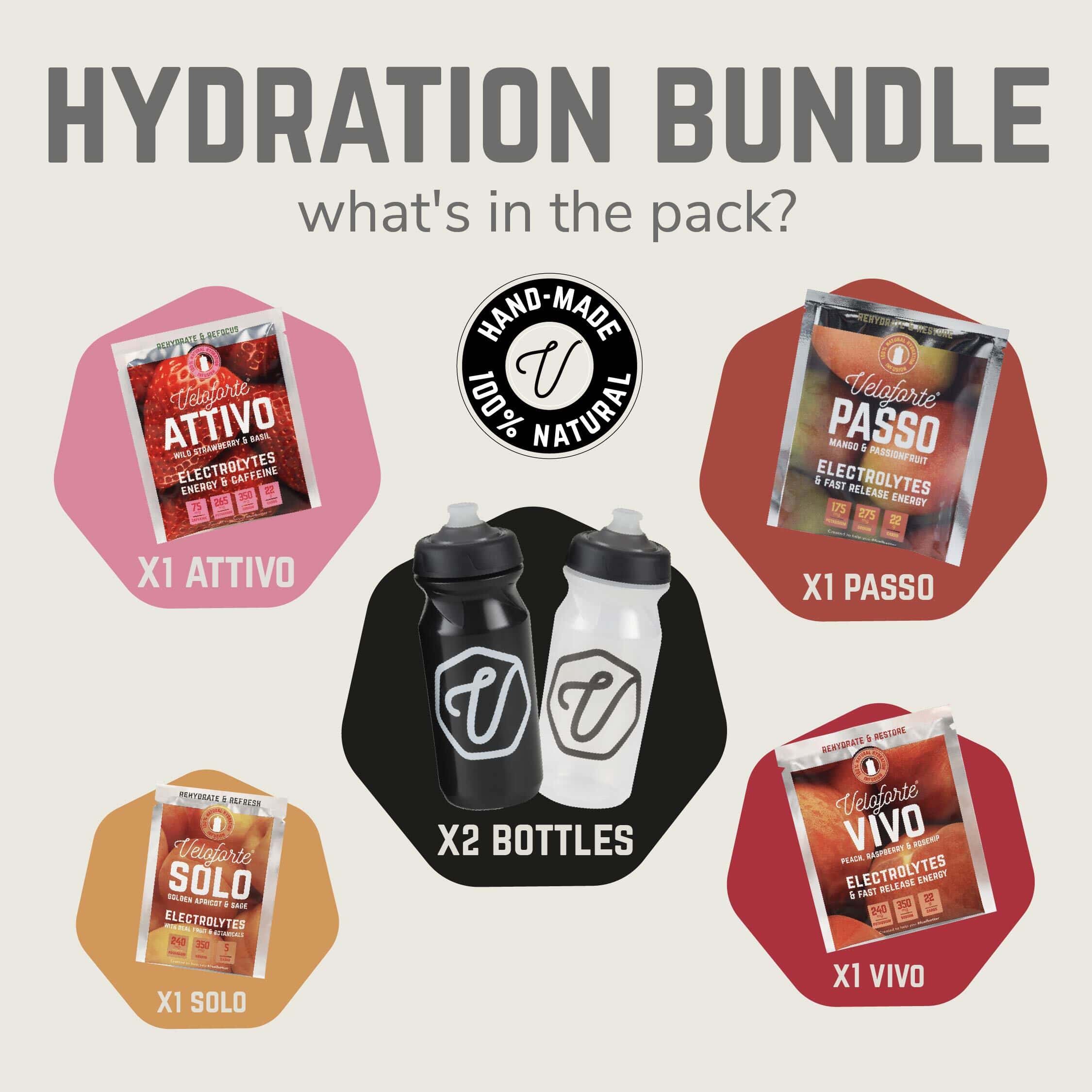 Veloforte 6 Items The Ultimate Hydration Pack