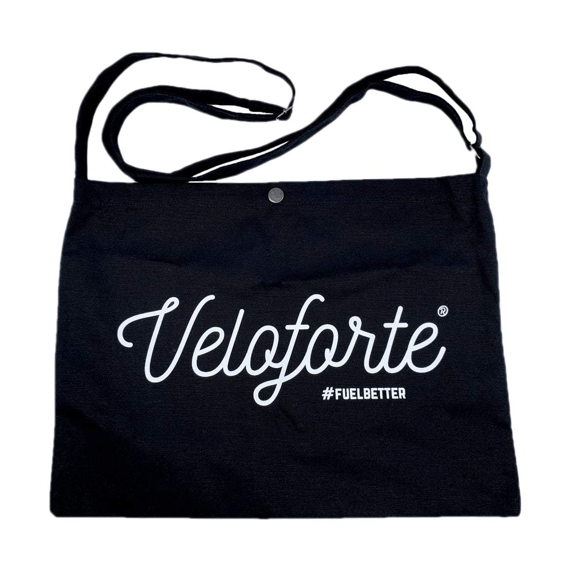 Veloforte Accessories Musette Bag - Black Canvas Musette Bag