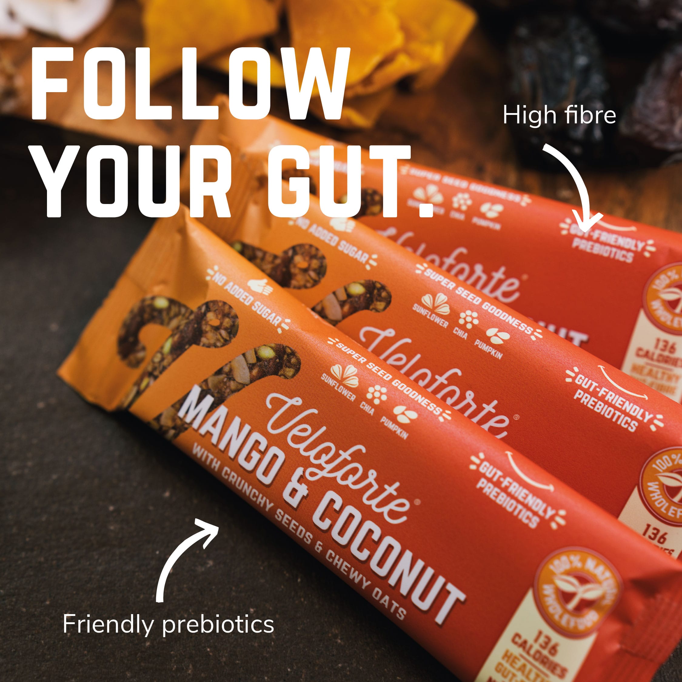 Veloforte Anytime Energy Bar Mixed Wellness Bars