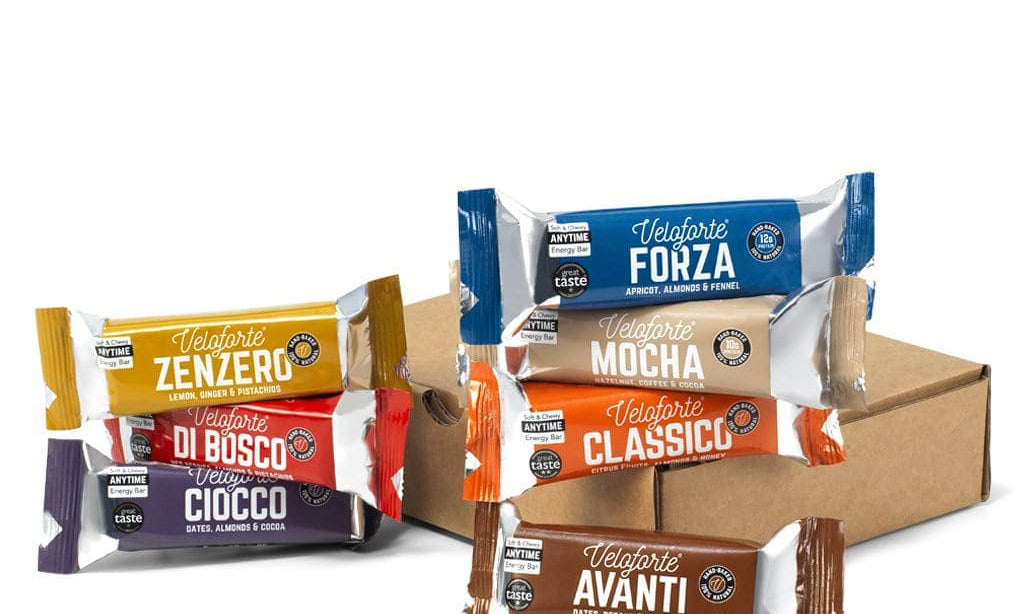 Veloforte Mixed Energy Bars Bundle 12 Mixed Energy Bars - 12 Pack