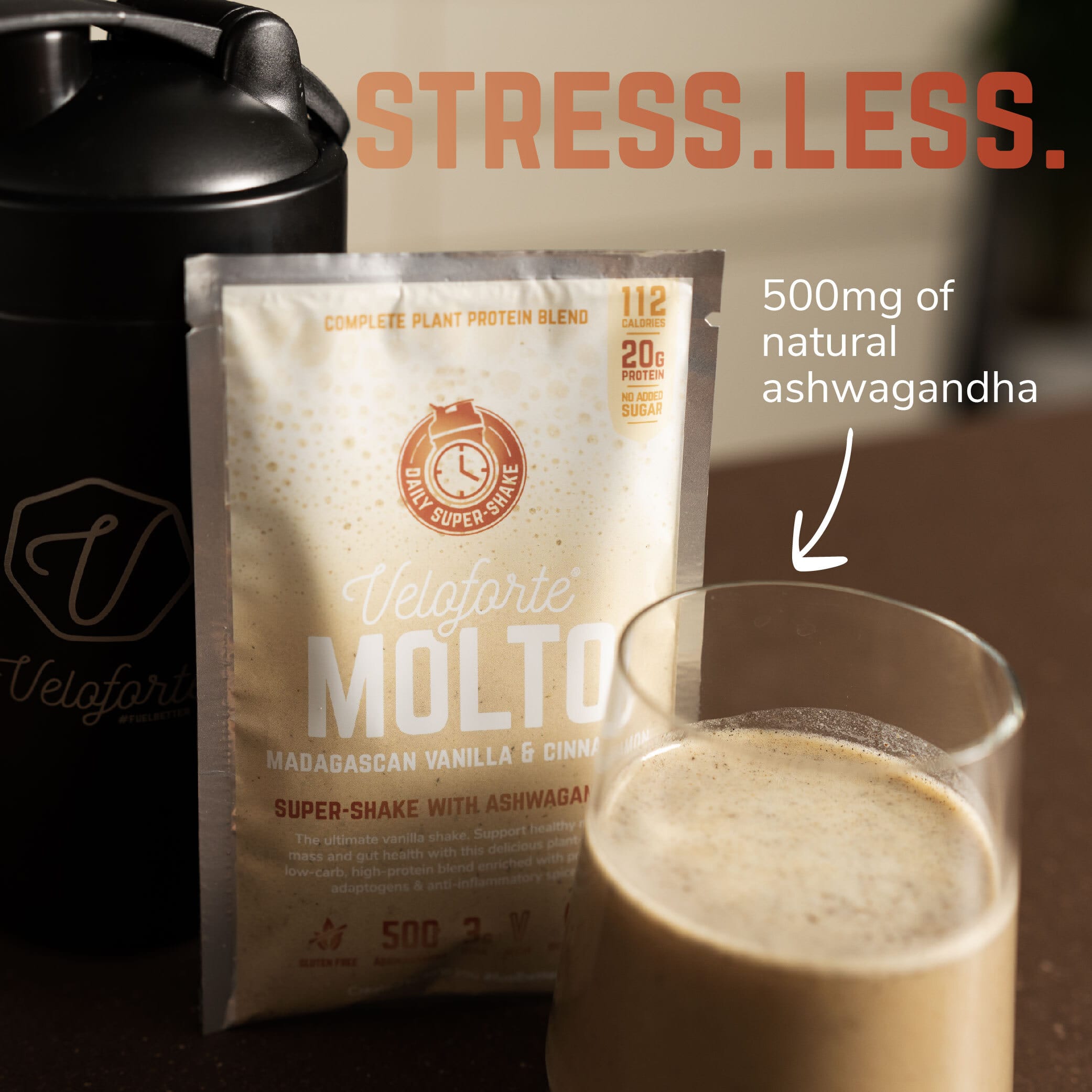Veloforte Protein Shakes Molto - Protein Super-Shake