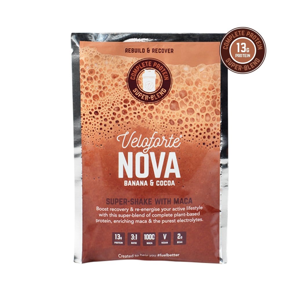 Veloforte Protein Shakes Pack of 15 Singles Nova - Recovery Protein Shake